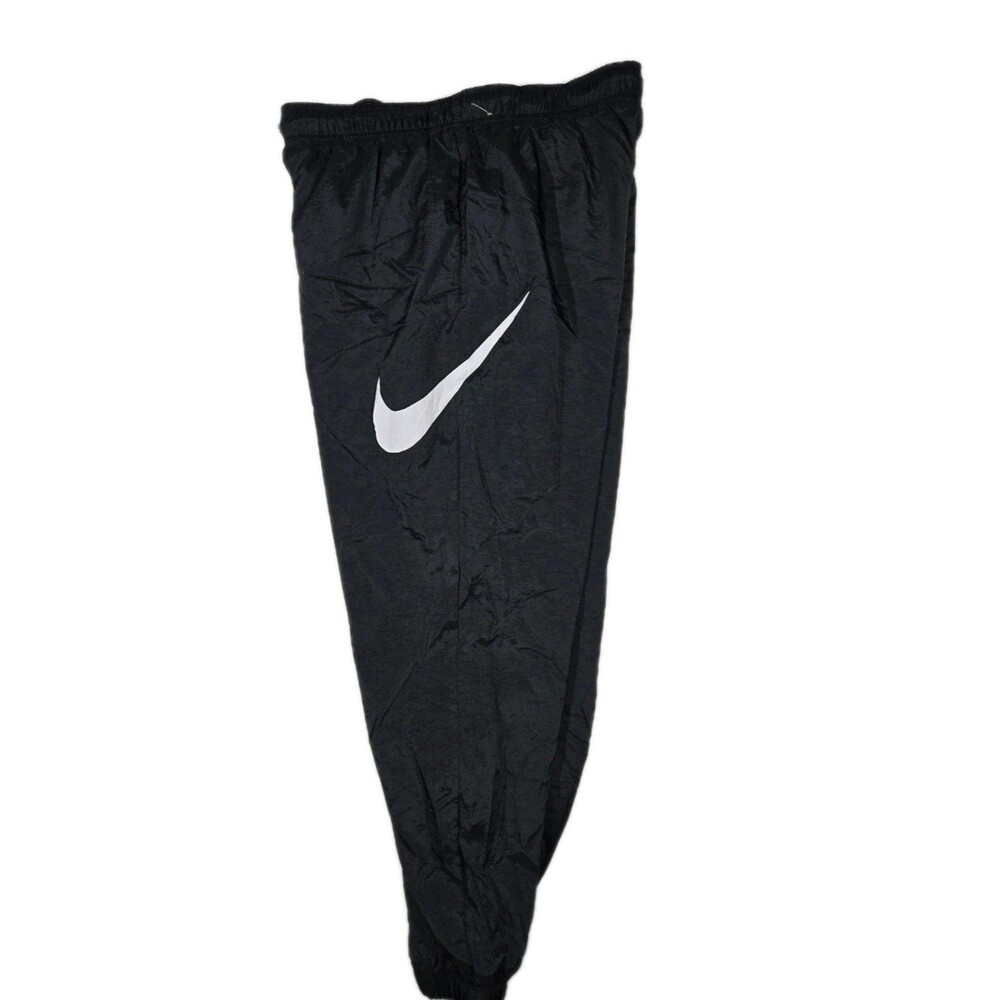 Nike Women Sportswear Essential Mid-Rise  Pants Black 33x28 Nylon Large